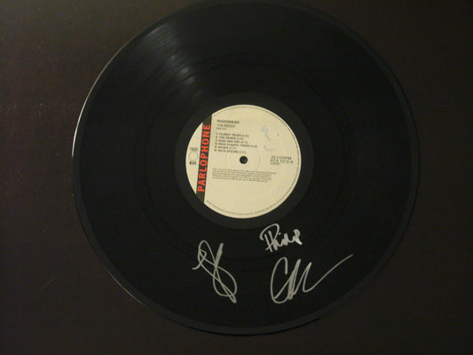 Radiohead (4/5) In Person Hand Signed "The Bends" Vinyl / LP With COA