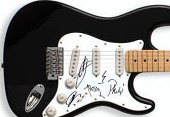 Radiohead Autographed Signed Guitar UACC RD COA