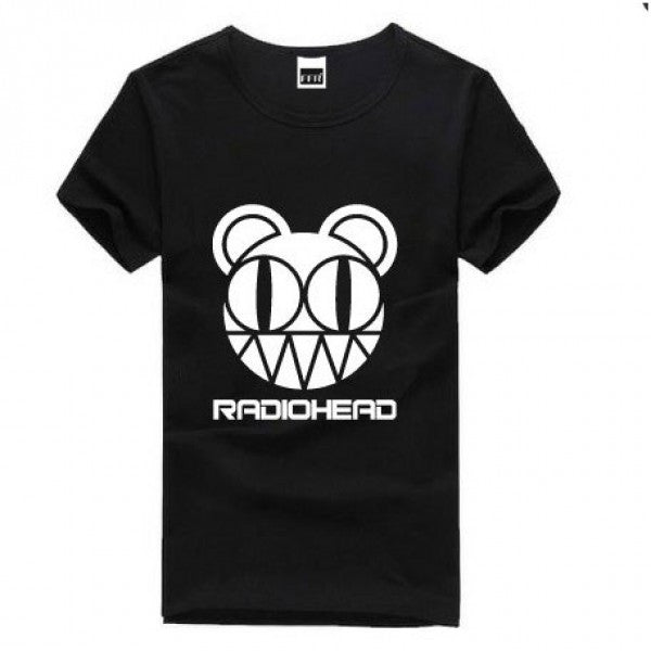 Radiohead Cat logo short sleeve t shirt