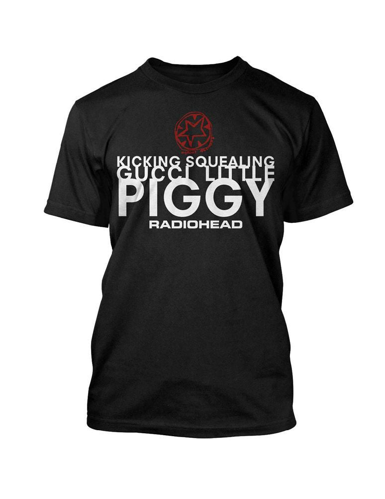 Radiohead Gucci Piggy Big Men's T-Shirt