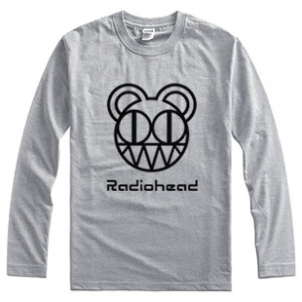 Radiohead Head logo long sleeve T shirt