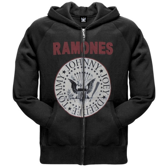 Ramones - Seal Logo Zip Hoodie