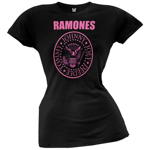 Ramones - Womens Tommy Seal Juniors T-shirt