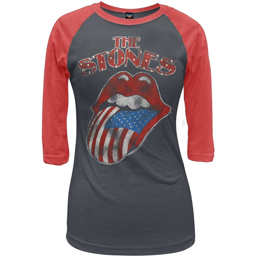 Rolling Stones - Flag Juniors Raglan