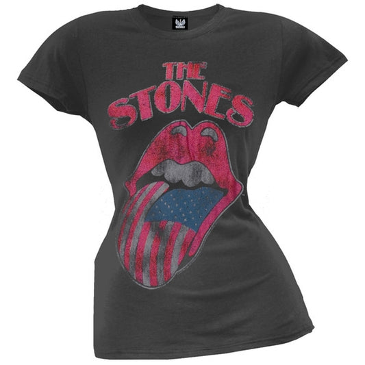 Rolling Stones - Foil Tongue Juniors T-Shirt