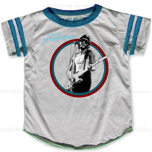 Rowdy Sprout Bruce Springsteen Varsity Tee