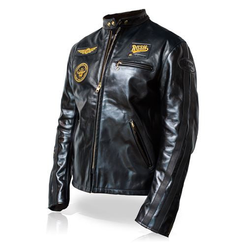 Rush 2012 Tour Leather Jacket By Vanson