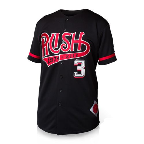 Rush World Tour 2012-2013 Baseball Jersey