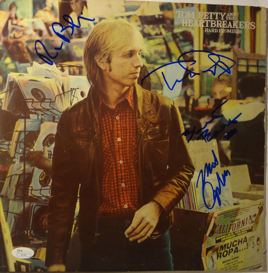 SIGNED TOM PETTY AND THE HEARTBREAKERS AUTOGRAPHED LP ALBUM W/PICS JSA #J32765