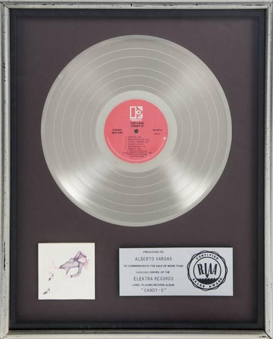 THE CARS "PLATINUM" ALBUM