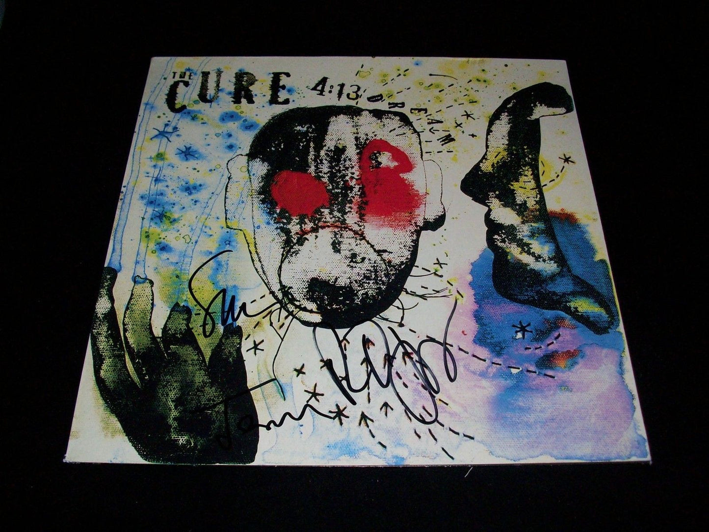 THE CURE signed autographed "4:13 DREAM" LP ALBUM PSA/DNA LOA! ROBERT SMITH