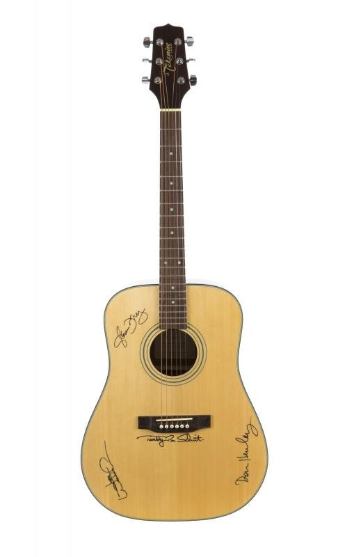 THE EAGLES SIGNED ACOUSTIC GUITAR