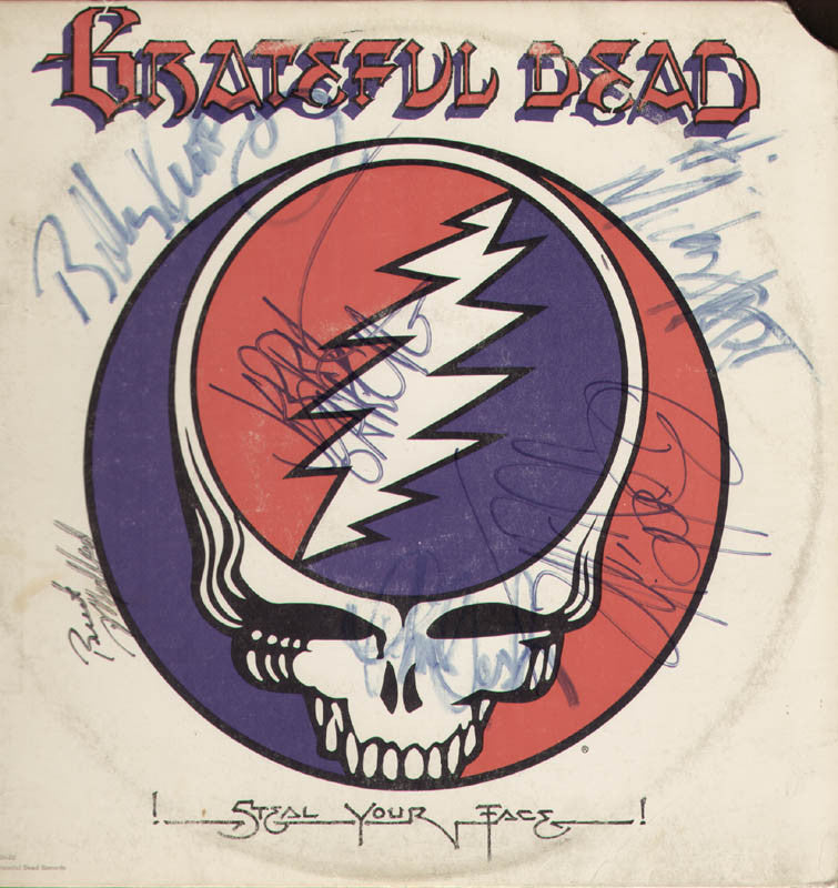 THE GRATEFUL DEAD SIGNED "STEAL YOUR FACE" ALBUM