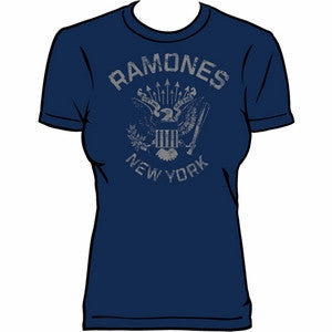 THE RAMONES NEW YORK SEAL WOMEN'S T-SHIRT