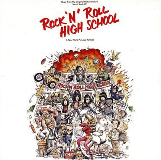 THE RAMONES Rock 'N' Roll High School SOUNDTRACK Sire Records SEALED VINYL LP