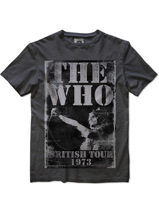 THE WHO TOUR 73 MENS tee shirt