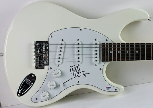 TRENT REZNOR SIGNED ELECTRIC GUITAR NINE INCH NAILS PSA/DNA COA F06561