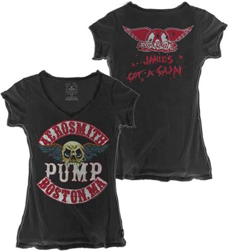 TRUNK AEROSMITH PUMP JUNIORS TEE SHIRT