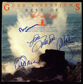 The Beach Boys Signed Album - Good Vibrations