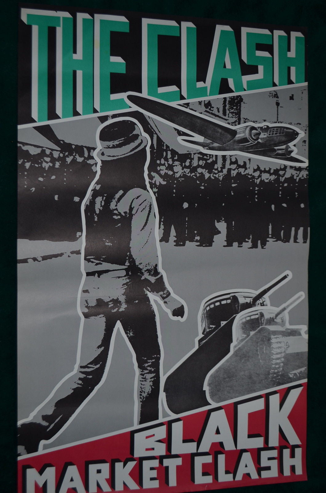 The Clash, Black Market Poster, Original, Near Mint
