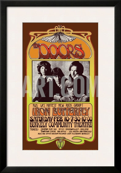 The Doors, Berkeley, c.1968