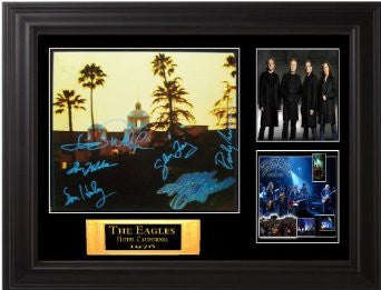 The Eagles Autographed LP