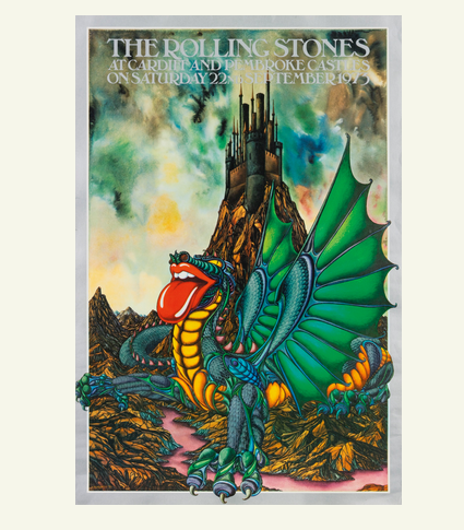 The Rolling Stones 127 CARDIFF CASTLE 1973