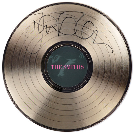 The Smiths - Johnny Marr - Authentic Autographed Gold Record