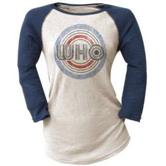 The Who - Target Ladies Raglan T-Shirt