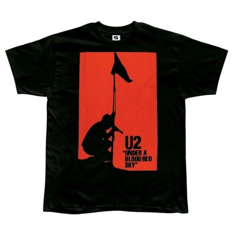 U2 - Mens Red Sky Soft T-shirt