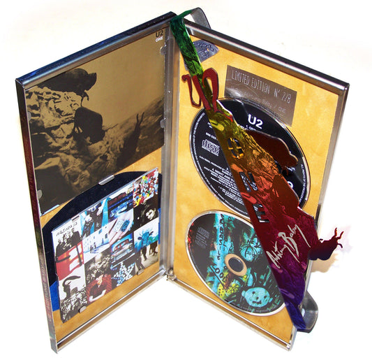 U2 "ACHTUNG BABY"+ CDS "ONE" CD METALBOX 7/8 WORLDWIDE ONLY NEW MINT LAST COPY