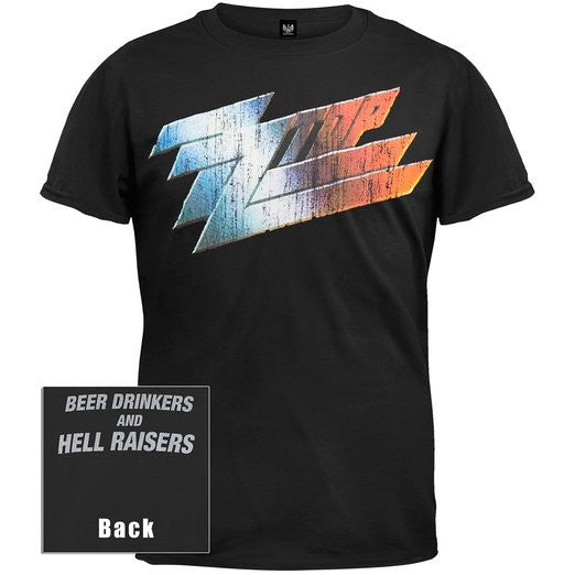 ZZ Top - Mens Beer Drinkers & Hell Raisers T-Shirt