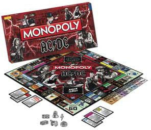 AC/DC Collector's Edition Monopoly Sealed Package