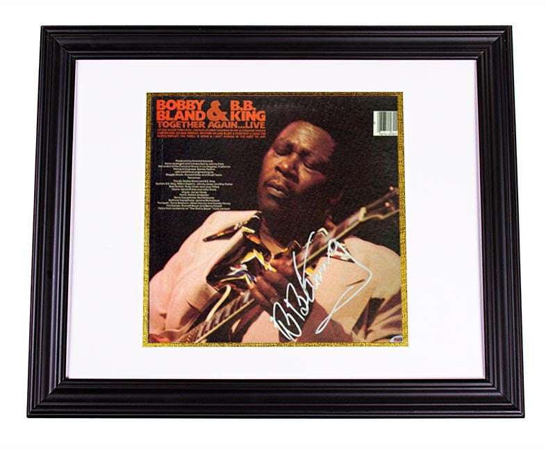 B.B. King Autographed Together Again LP Album PSA/DNA