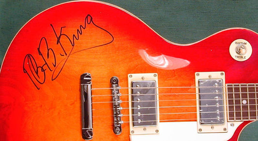 B. B. KING SIGNED GUITAR