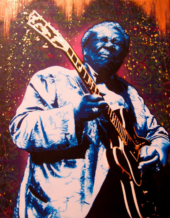 B.B. King: Return Of The King original painting
