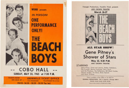 Beach Boys Handbill Group (1965)