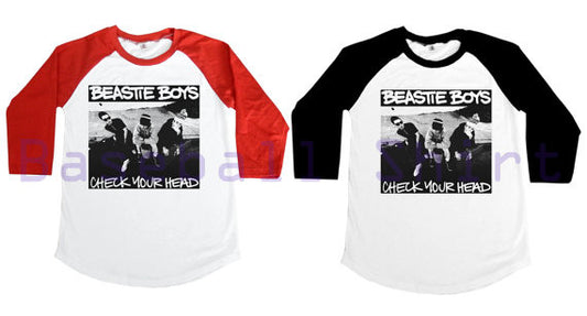 Beastie Boys Unisex Baseball Raglan Long Sleeve Men Women T Shirt Tee
