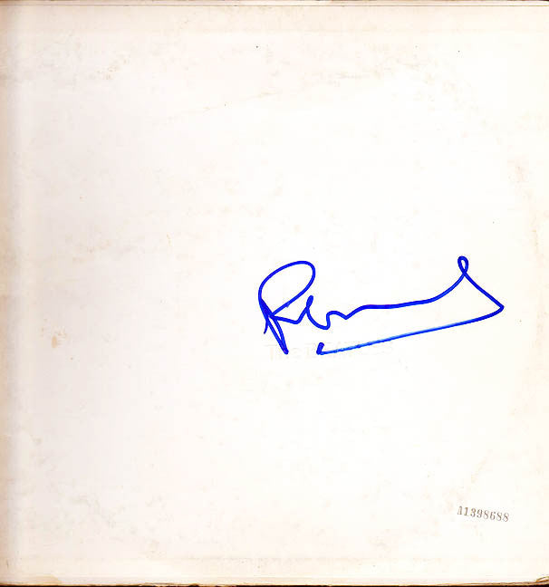 Paul McCartney Autographed White Beatles Album Lp w/Exact Video