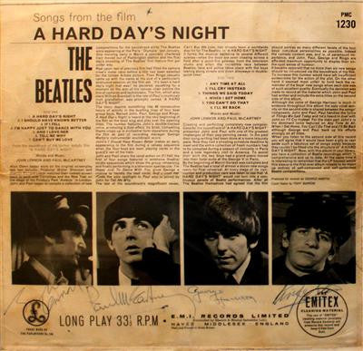 The Beatles Signed "A Hard Day's Night" Album