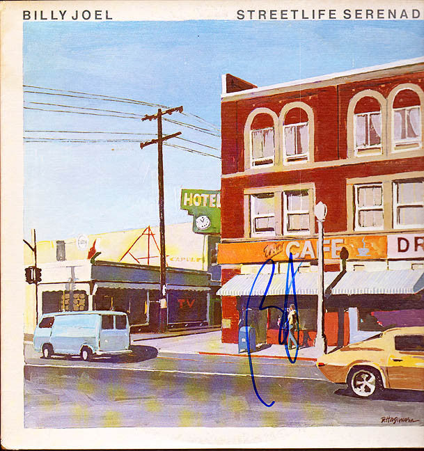 Billy Joel Streetlife Serenade Autographed Album