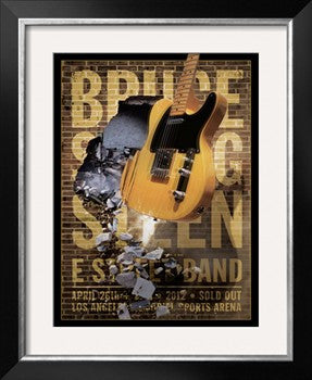 Bruce Springsteen Framed Art Print