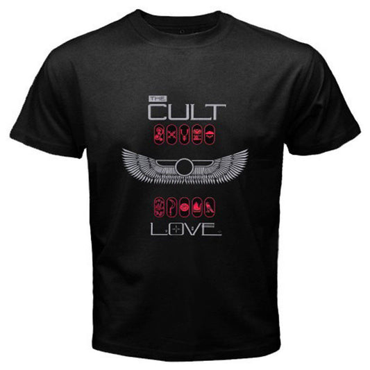 The Cult - Love - Men's Black T-Shirt