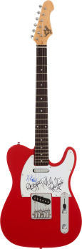 Def Leppard Band-Signed Guitar