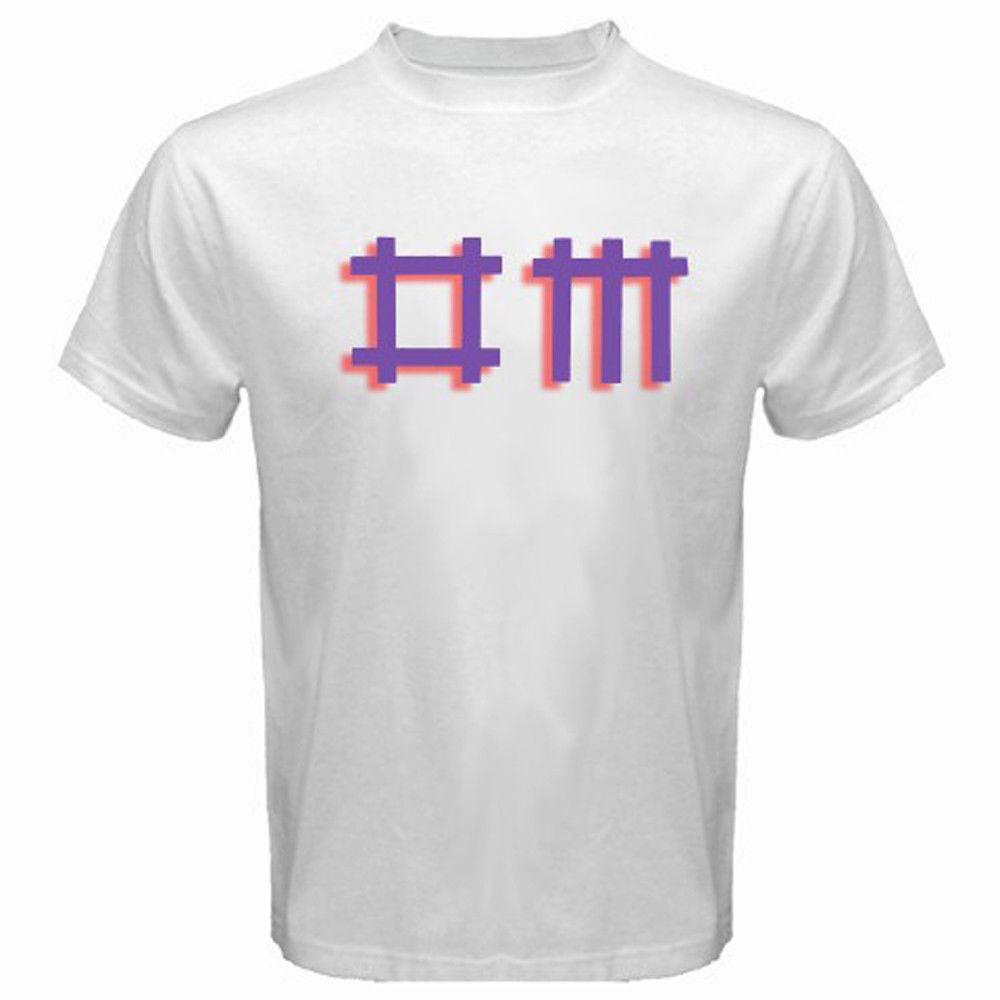 DEPECHE MODE DM Classic Logo Music Legend Men's White T-Shirt Size S-3XL
