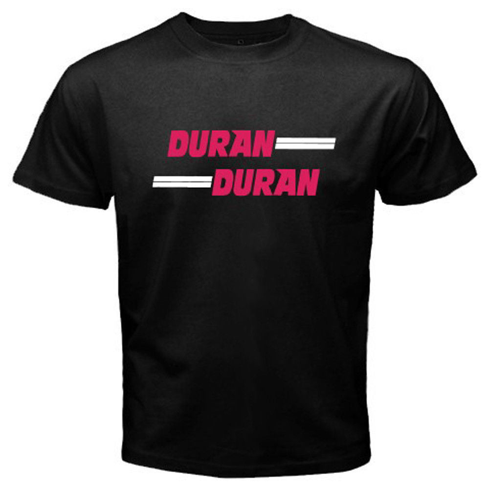 DURAN DURAN 80s Pop Rock Retro Group Music Men's Black T-Shirt Size S-3XL