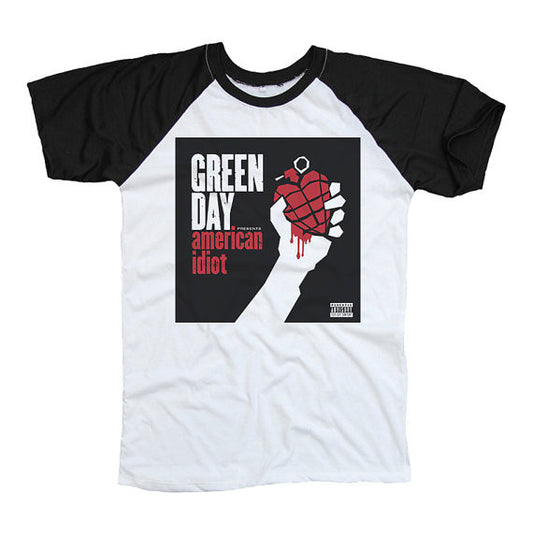 Green Day Black & White Two Tone Shirt T-Shirt Unisex Men Women Size S M L XL