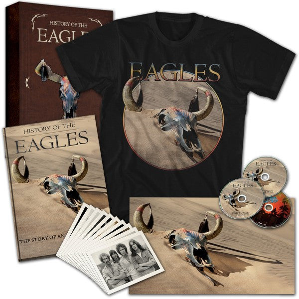 History Of The Eagles Limited Edition Box Set T-Shirt Combo