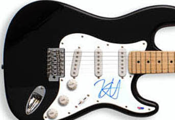 Kirk Hammett Autographed Signed Guitar PSA UACC RD COA