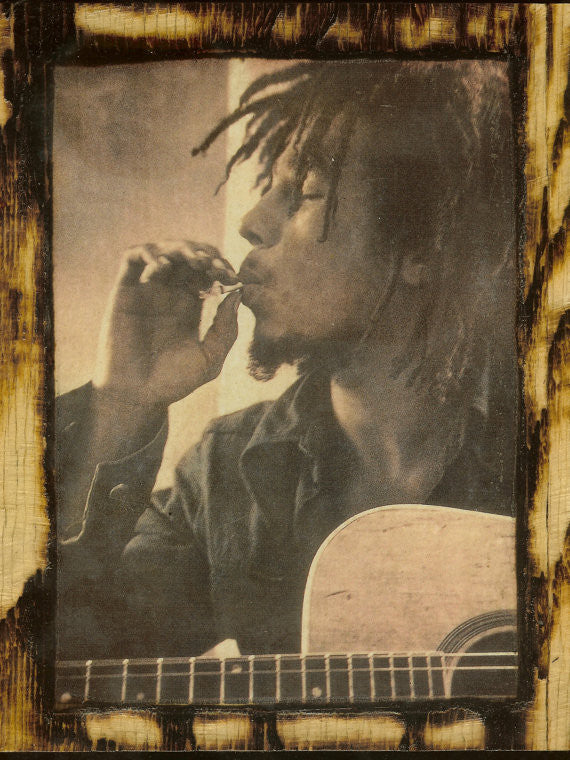 Bob Marley - Wooden Plaque
